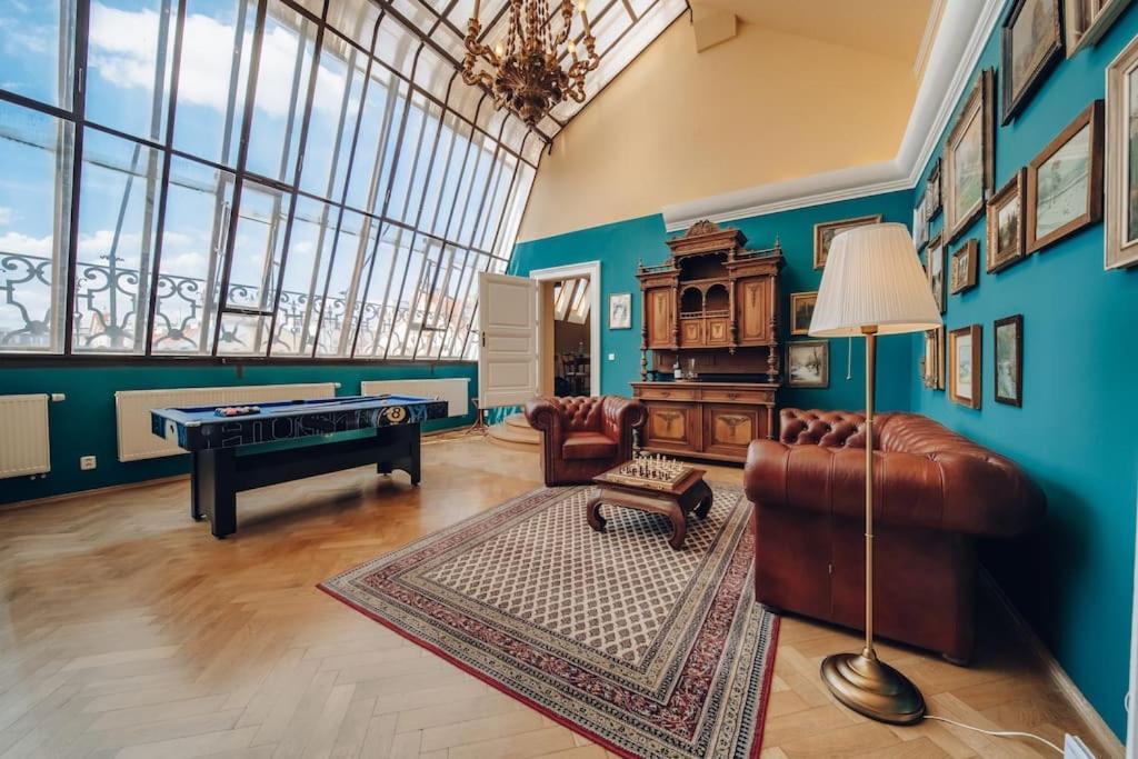 Magnificent Historical Penthouse In The Heart Of Prague公寓 外观 照片