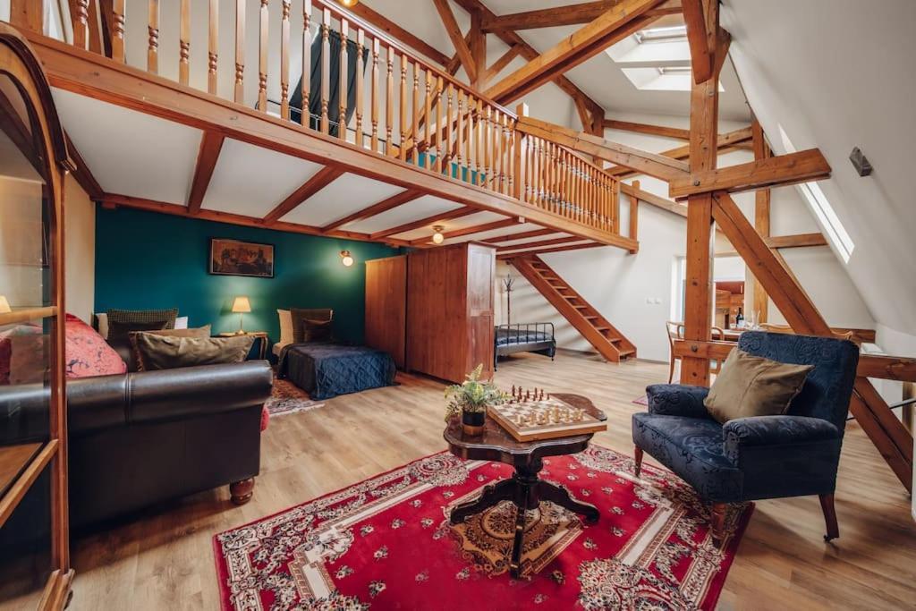 Magnificent Historical Penthouse In The Heart Of Prague公寓 外观 照片