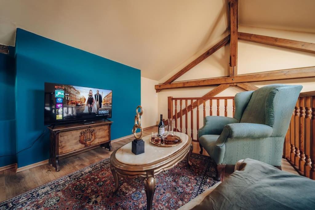 Magnificent Historical Penthouse In The Heart Of Prague公寓 外观 照片